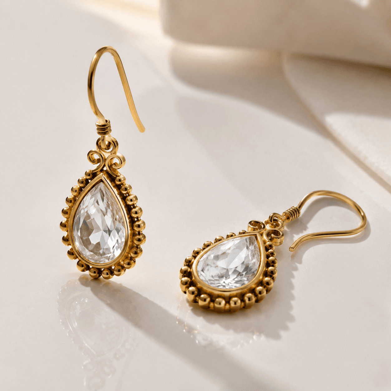 Crystal Brass Earrings: OEM stainless steel jewelry solution - Blog Header Image
