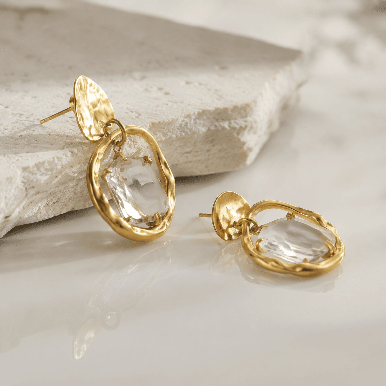Crystal Brass Earrings: OEM ODM for Global Bulk Buyers - Blog Header Image