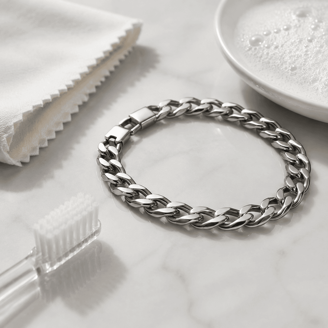 How to Clean Stainless Steel Jewelry: Factory Care Guide for Buyers - Blog Header Image