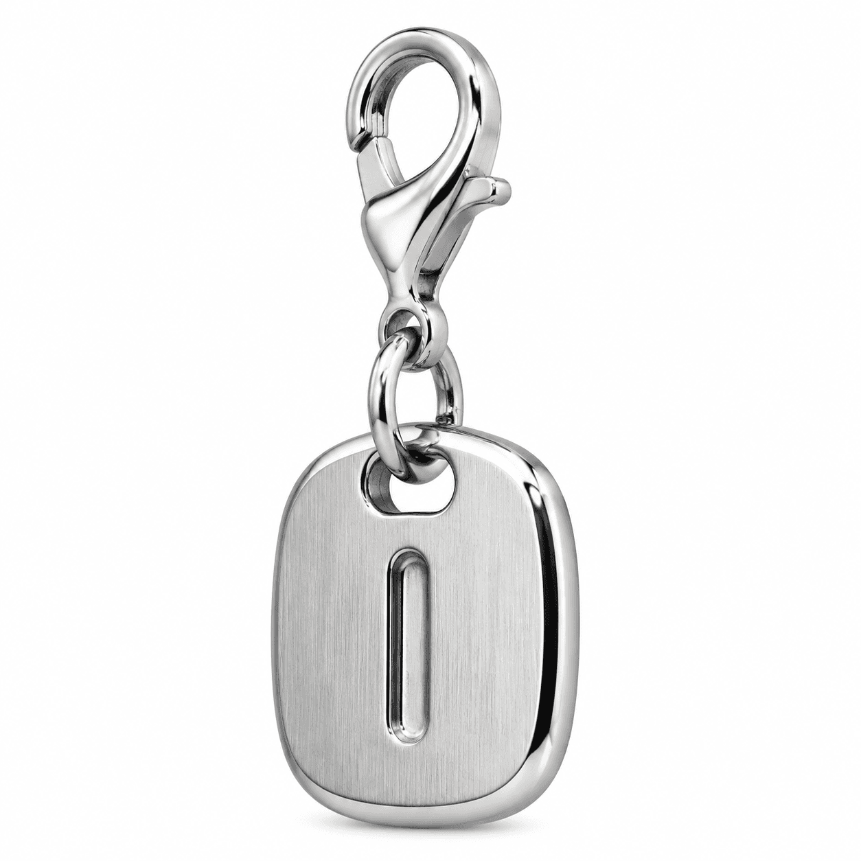PureSteel Care Swirl 316L Charm in acciaio inossidabile