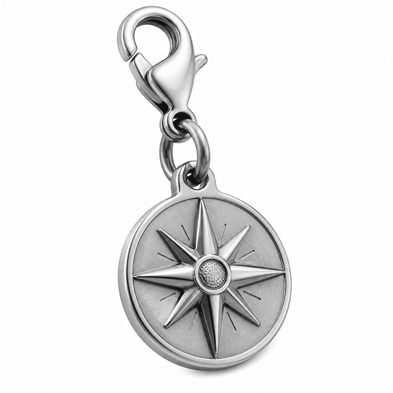 Dual Tone Hexagon Charm 316L Stainless Steel (8 18 mm)
