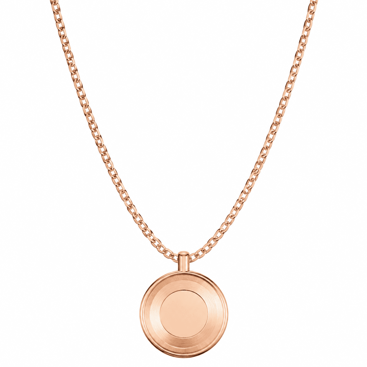 Collar con colgante Octa de inicial Eclipse Edge