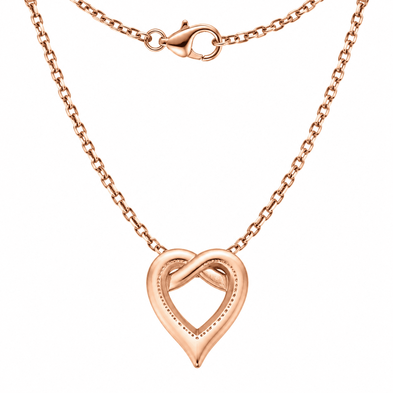 Collar de charm de acero inoxidable 316L con espiral de galaxia Aurora