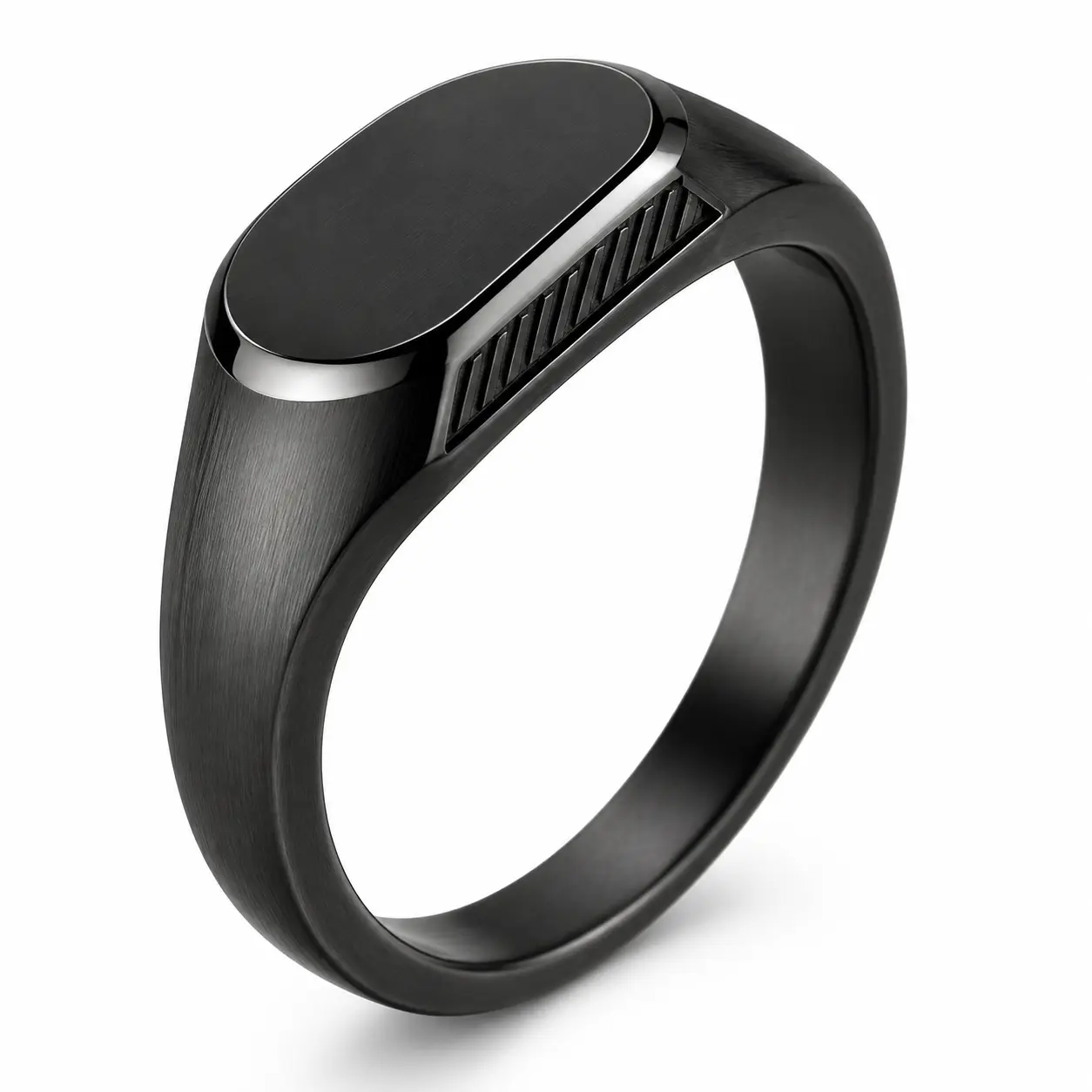 HexaEdge Ring 316L Stainless Steel Geometric