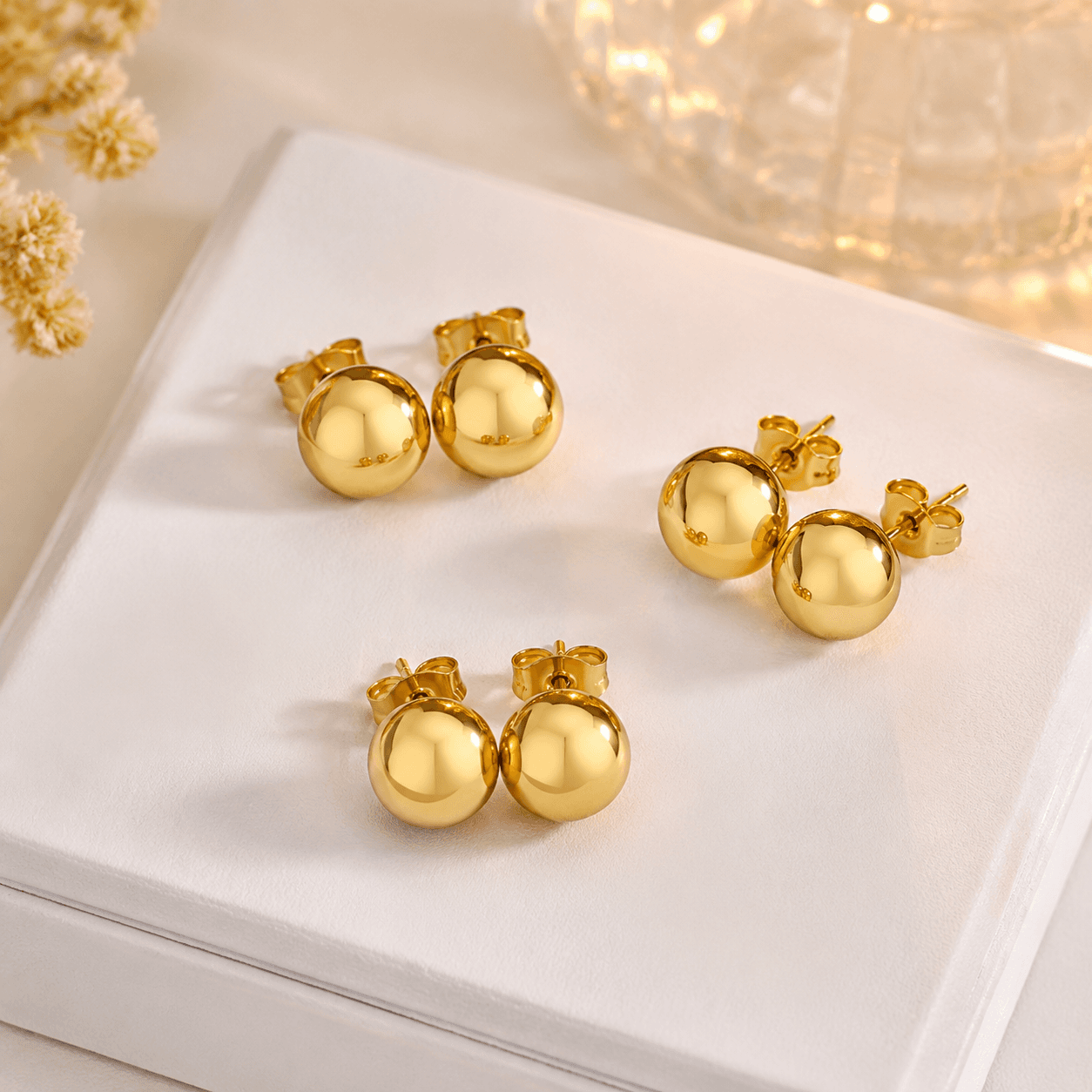 10mm stud earrings: Fashion Collection Hub