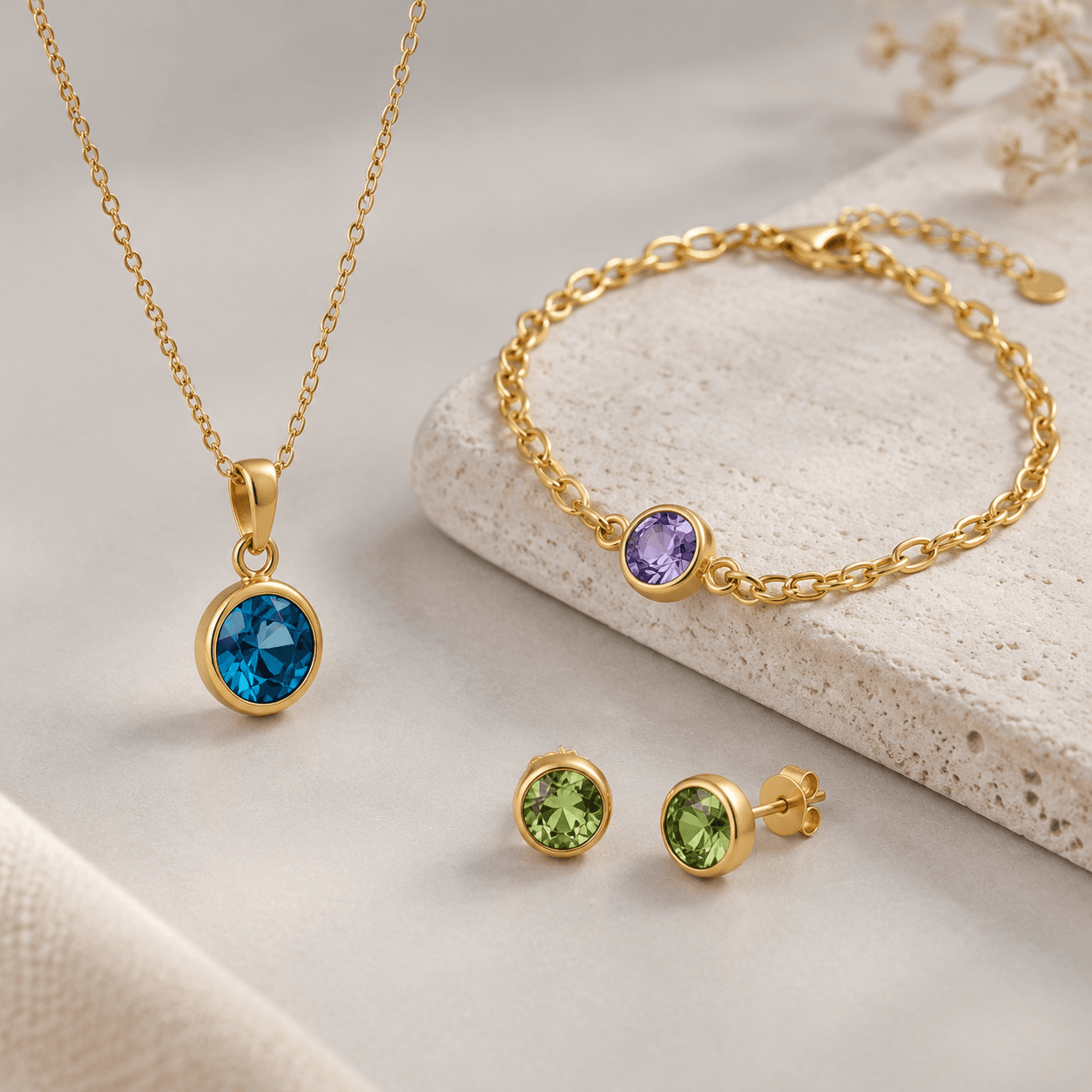 round birthstone charm Materials & Craft Quality 2026