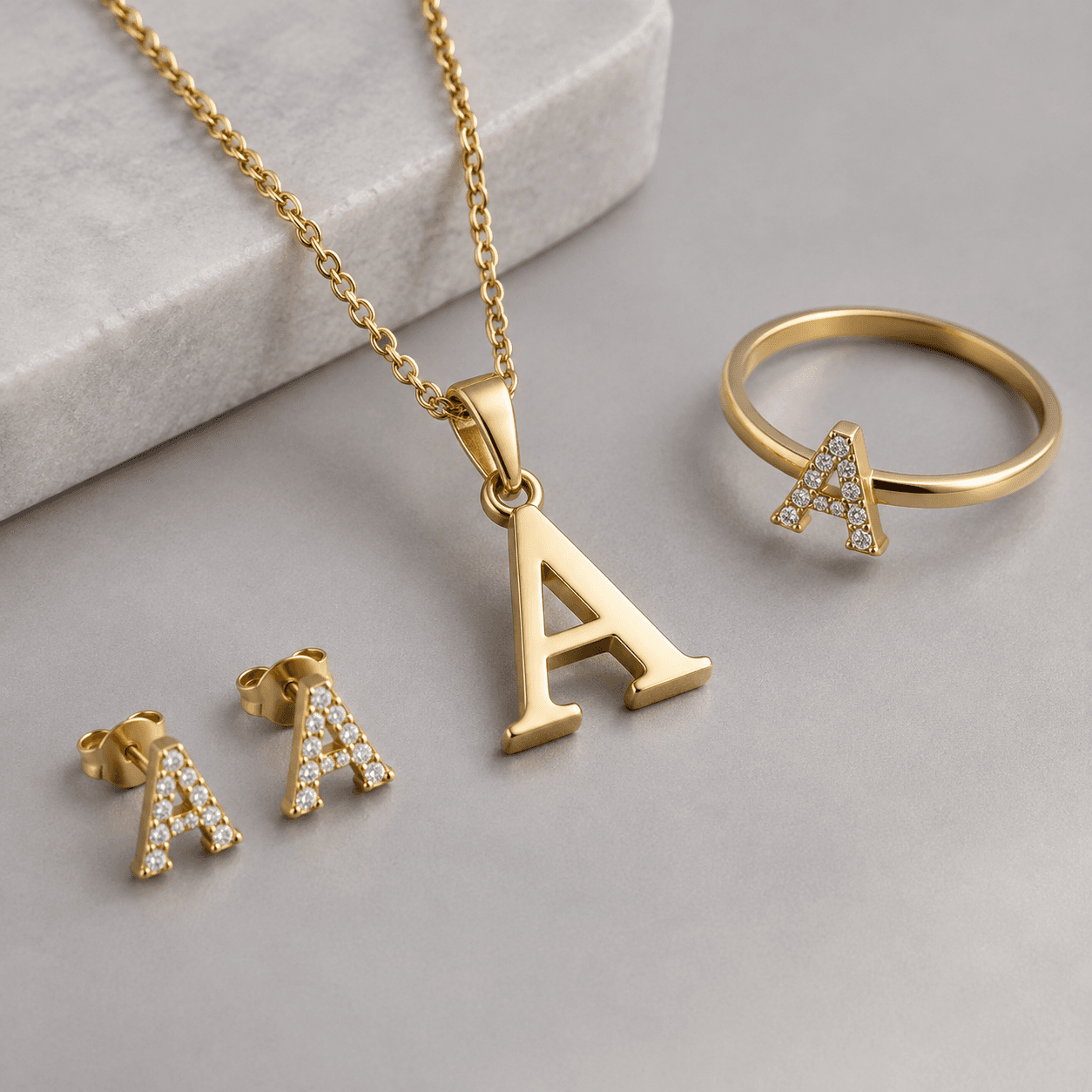 The Science Behind stainless steel initial necklace gold