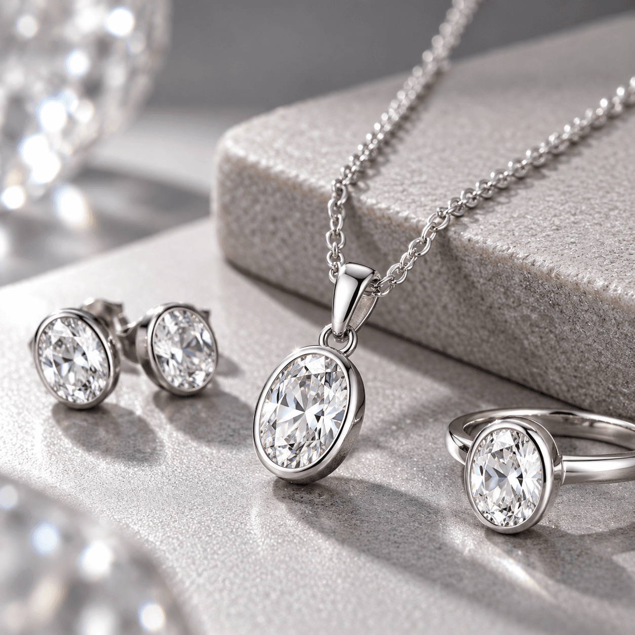 Oval Bezel Necklace: Silver Materials, Finishes & OEM/ODM Guide