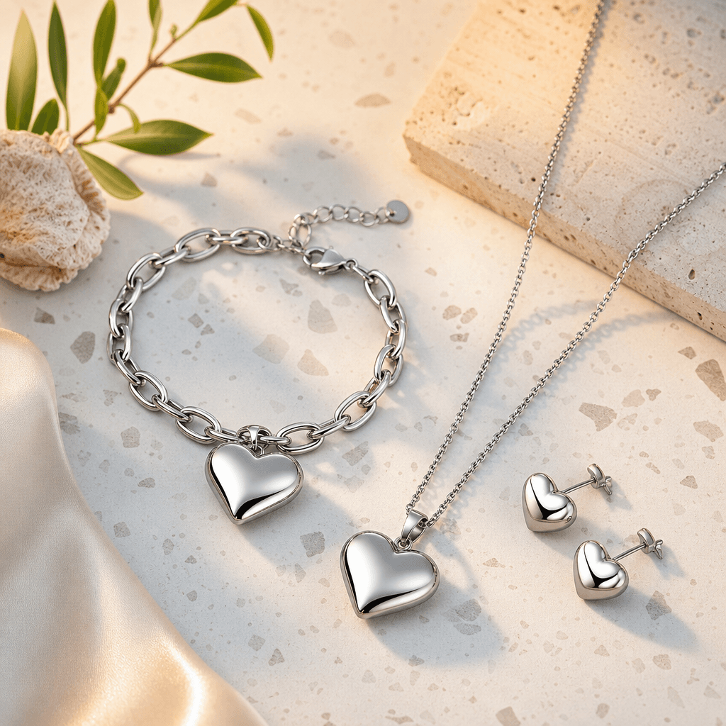 Top Picks: Stainless Steel Heart Charms for Jewelry Making