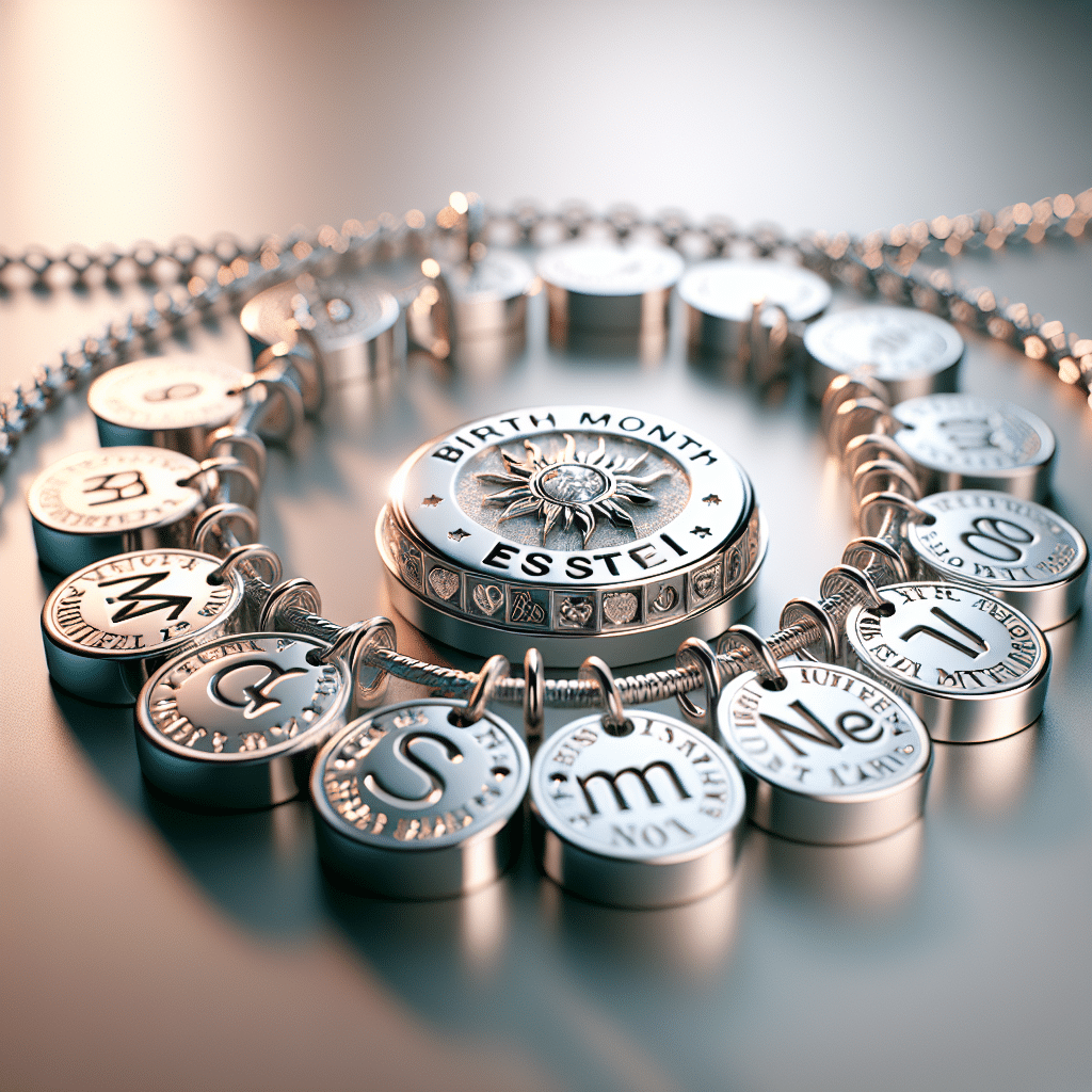Choosing the Perfect Custom Birth Month Charm Necklace as a Women's Gift