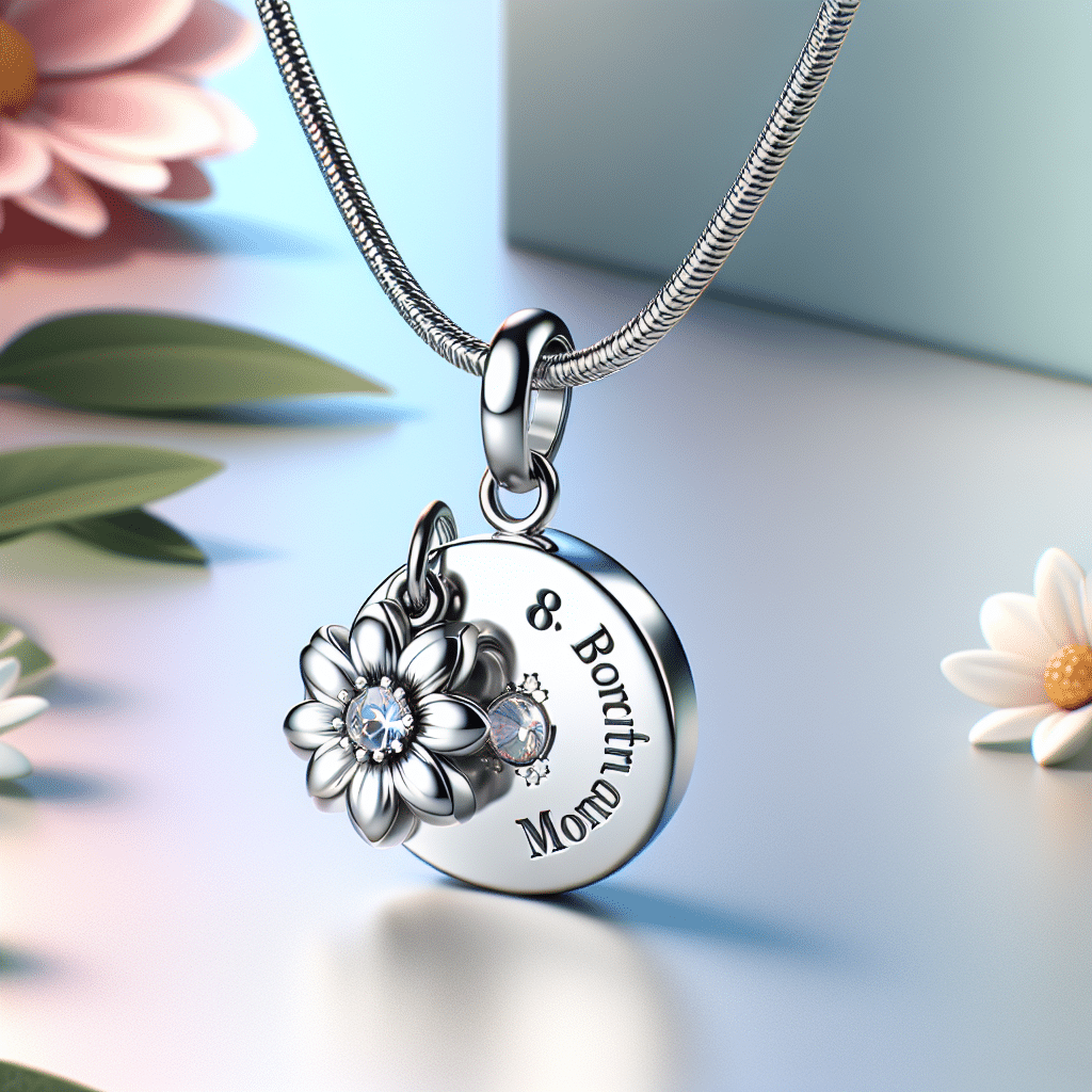 Celebrate Special Moments with a Custom Birth Month Flower Necklace