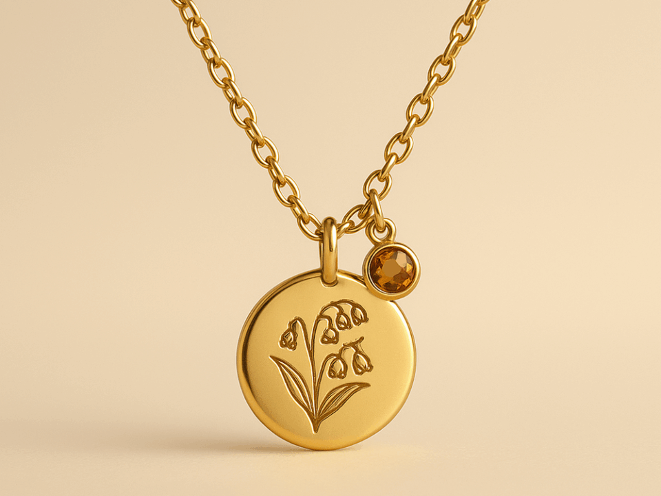 Boost Your Jewelry Business with Custom Birth Month Flower Necklaces and Gold Charm Birthstone Designs