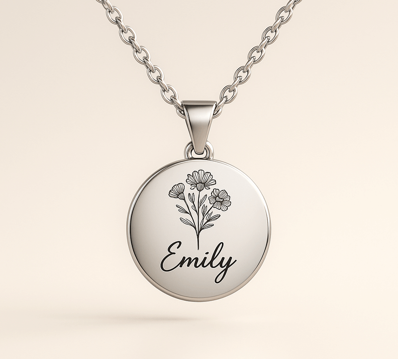 Custom Birth Month Flower Necklace: Unlock Business Growth with Personalized Floral Jewelry