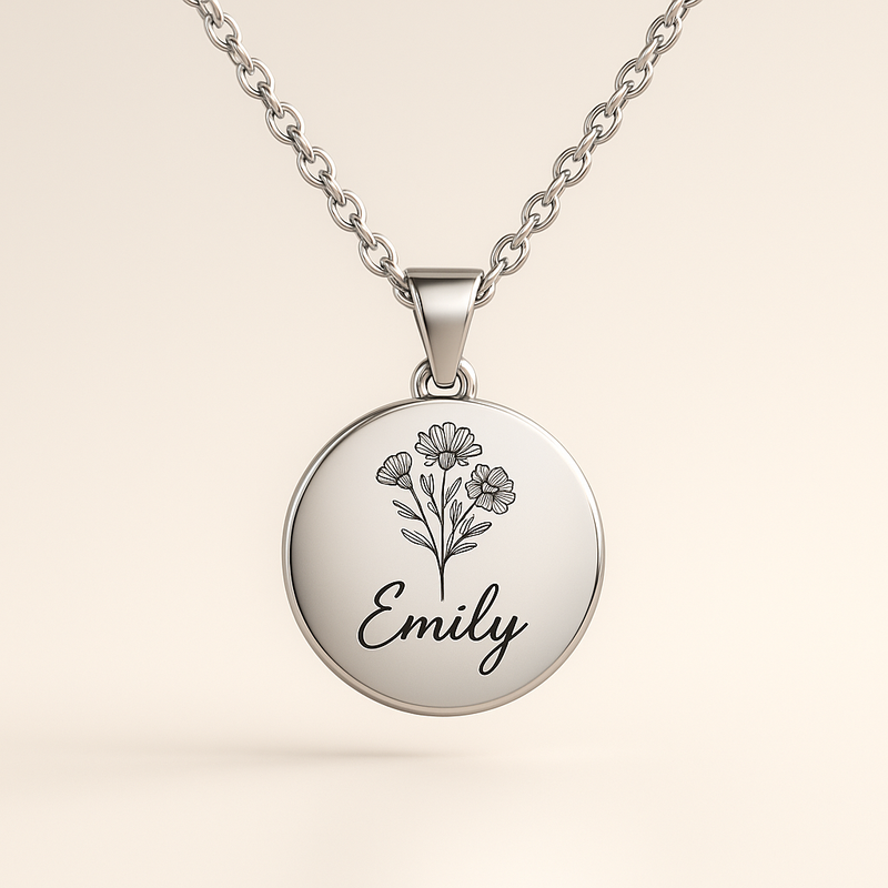 Custom Birth Month Flower Necklace: Unlock Business Growth with Personalized Floral Jewelry
