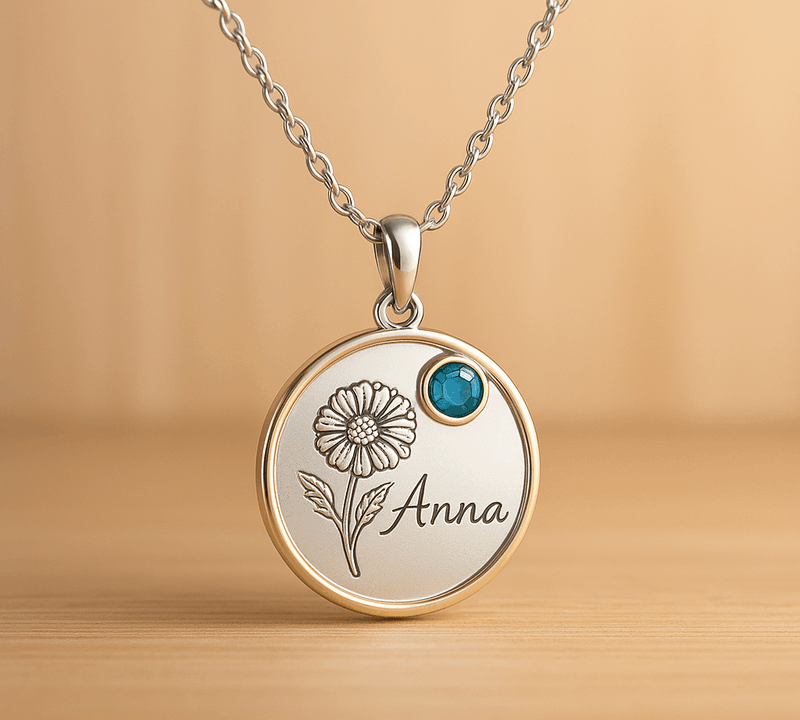 Why a Custom Birth Month Flower Birthstone Necklace is the Perfect Addition to Your Wholesale Jewelry Collection