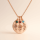 Custom Birth Month Flower Charm Necklace: Boost Your Jewelry Brand with Rose Gold Birthstone Designs