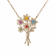 Boost Your Jewelry Brand with Custom Birthstone Flower Bouquet Necklaces and Personalized Designs for Wholesale Success