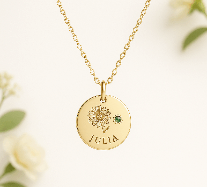 How Custom Birth Month Flower Birthstone Necklaces are Revolutionizing the Personalized Jewelry Market for B2B Businesses