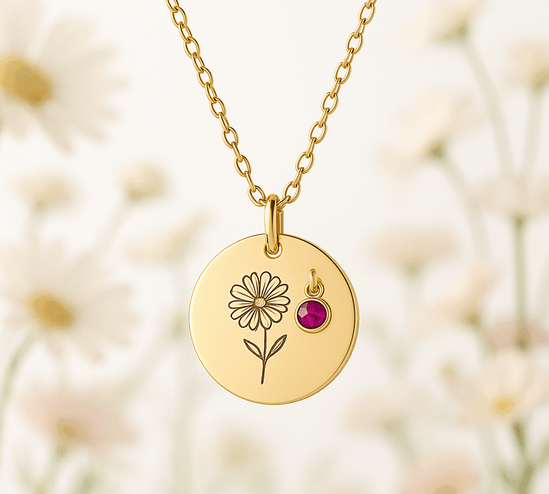 Custom Birth Month Flower Necklace Trends: Boost Your Jewelry Brand with Durable, Low MOQ OEM Solutions
