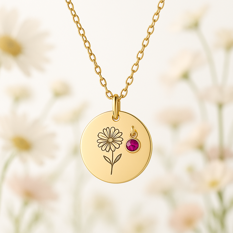 Custom Birth Month Flower Necklace Trends: Boost Your Jewelry Brand with Durable, Low MOQ OEM Solutions
