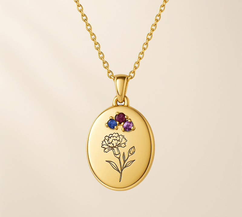 How a Custom Birth Month Flower Necklace Can Boost Your Jewelry Brand's Market Appeal