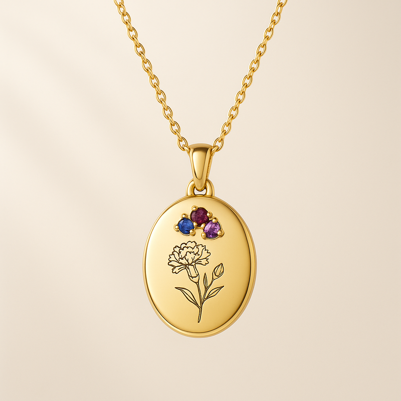 How a Custom Birth Month Flower Necklace Can Boost Your Jewelry Brand's Market Appeal