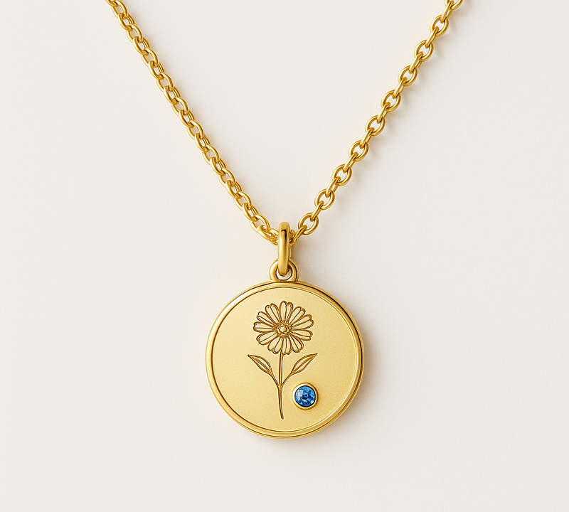 Custom Birth Month Flower Necklace Trends: Boost Business with Durable, Personalized Gold Birthstone Designs