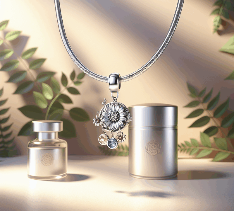Custom Birthstone Flower Charm Necklace: Boost Your Jewelry Business with Personalized Designs