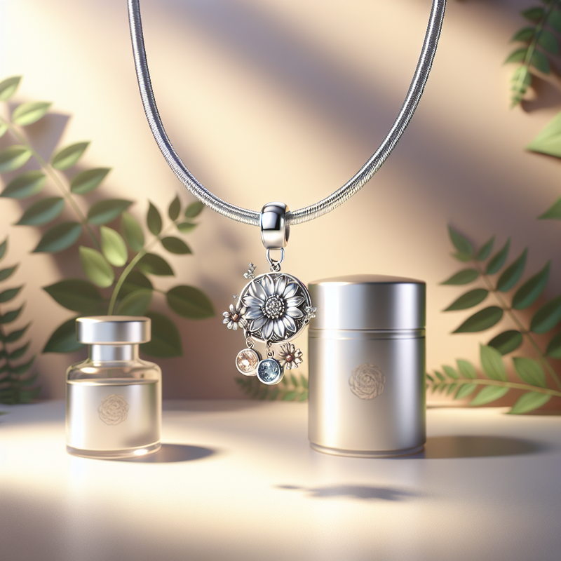 Custom Birthstone Flower Charm Necklace: Boost Your Jewelry Business with Personalized Designs