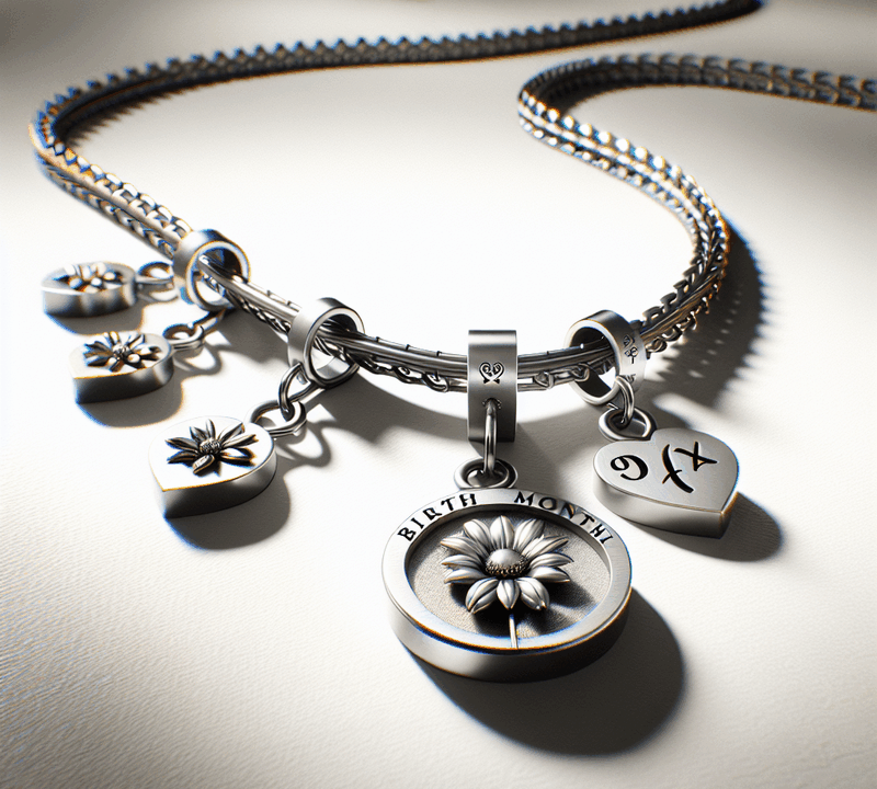 Custom Birth Month Flower Necklace Designs: Boosting Jewelry Business with Personalized Charm Options