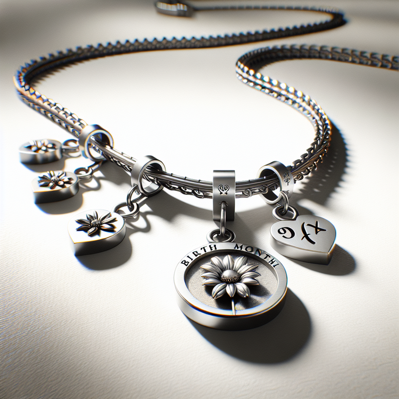 Custom Birth Month Flower Necklace Designs: Boosting Jewelry Business with Personalized Charm Options