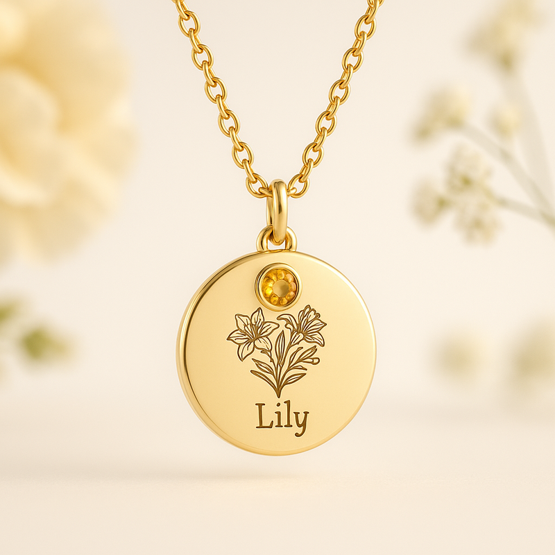 Custom Birth Month Flower Necklace: The Ultimate Guide to Wholesale Manufacturing, Design, and Business Growth with Gold Birthstone Charm and Personalized Bouquet Gold Charm Necklaces
