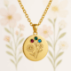 Custom Birth Month Flower Necklace Trends: OEM Opportunities in Gold Charm & Birthstone Bouquet Jewelry