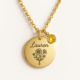 Custom Birth Month Flower Necklace: OEM Strategies for Personalized Gold Birthstone Jewelry That Boosts Business Growth