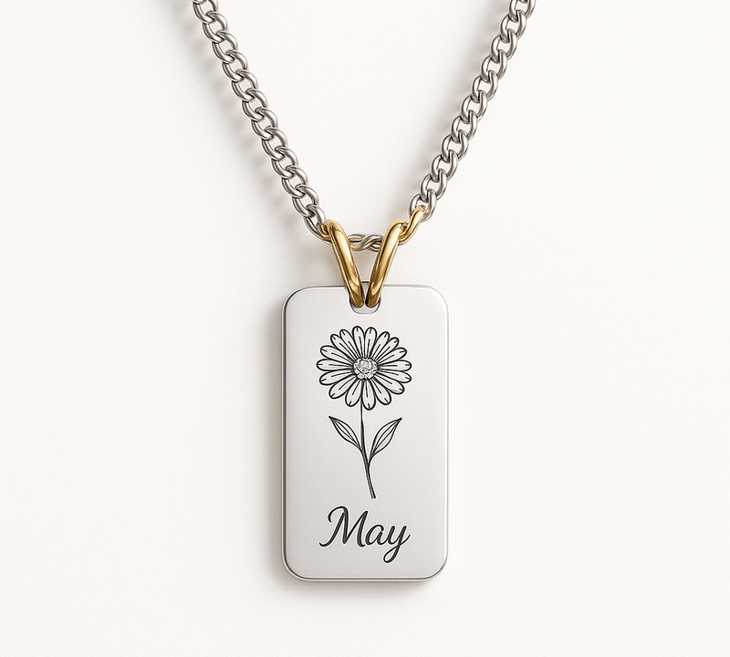 Boost B2B Sales with Custom Birth Month Flower Necklace Manufacturing: Low MOQ, High-Demand Designs
