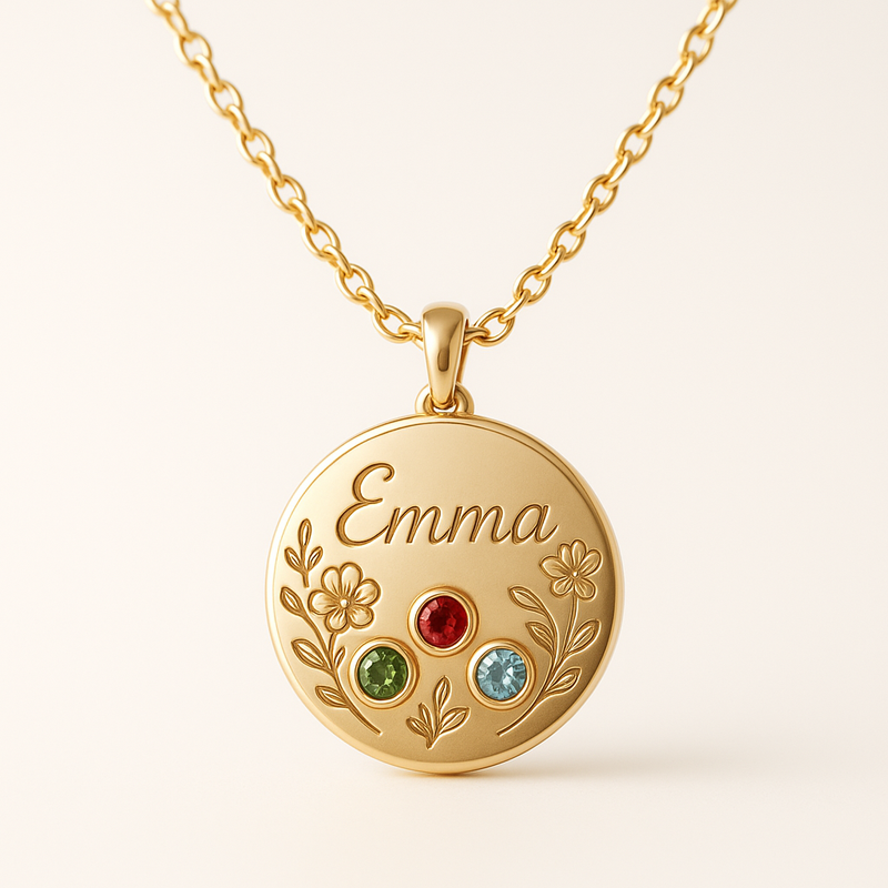 Boost Your Jewelry Brand with Custom Birthstone Gold Charm Necklaces: OEM/ODM Trends in Personalized Floral Designs