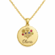 Custom Birthstone Charm Necklace Manufacturing: Unlocking Wholesale Opportunities with Gold Charm Birthstone Bouquet and Personalized Birth Month Flower Necklaces