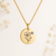 Custom Birth Month Flower Birthstone Necklace: Boost Business with Durable, Personalized Gold Charm Jewelry