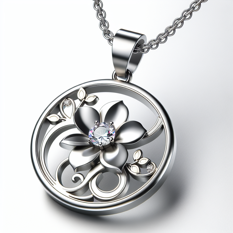 Custom Flower Birthstone Necklace: Boost Your Business with Preferred Design Services and Low MOQ