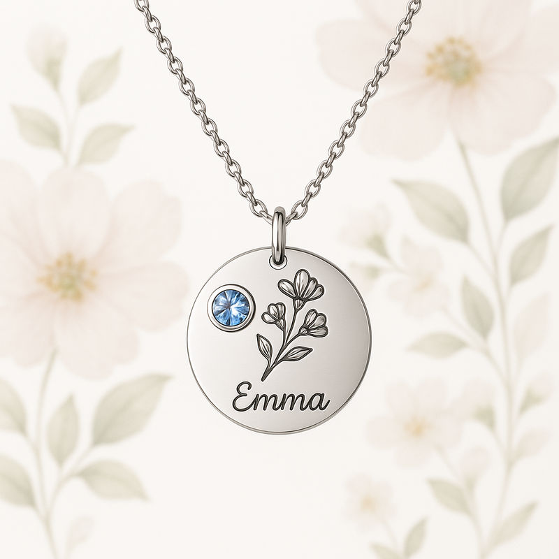 Custom Birthstone Flower Necklace Trends: Boost Your Jewelry Brand with Low MOQ, High-Quality OEM/ODM Manufacturing
