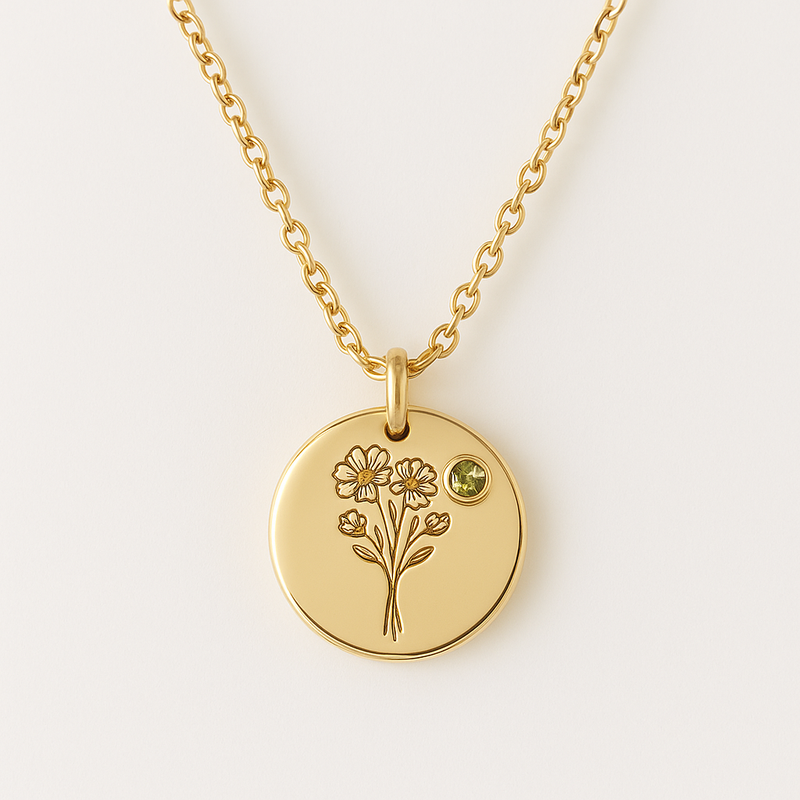 Custom Birth Month Flower Necklace: The Future of Personalized Birthstone Jewelry for Wholesale Manufacturers