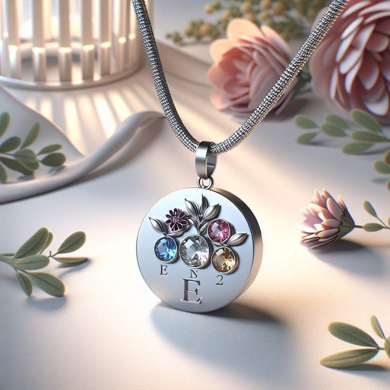 Custom Birthstone Flower Necklaces: Elevate Your Jewelry Line with Personalized Floral Charms