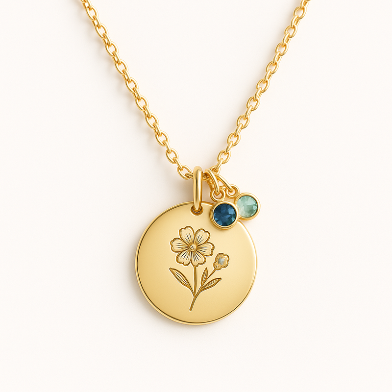 TITLE**: How Custom Birth Month Flower Necklaces and Personalized Birthstone Designs Can Boost Your Jewelry Business with Customization and Quality Control
