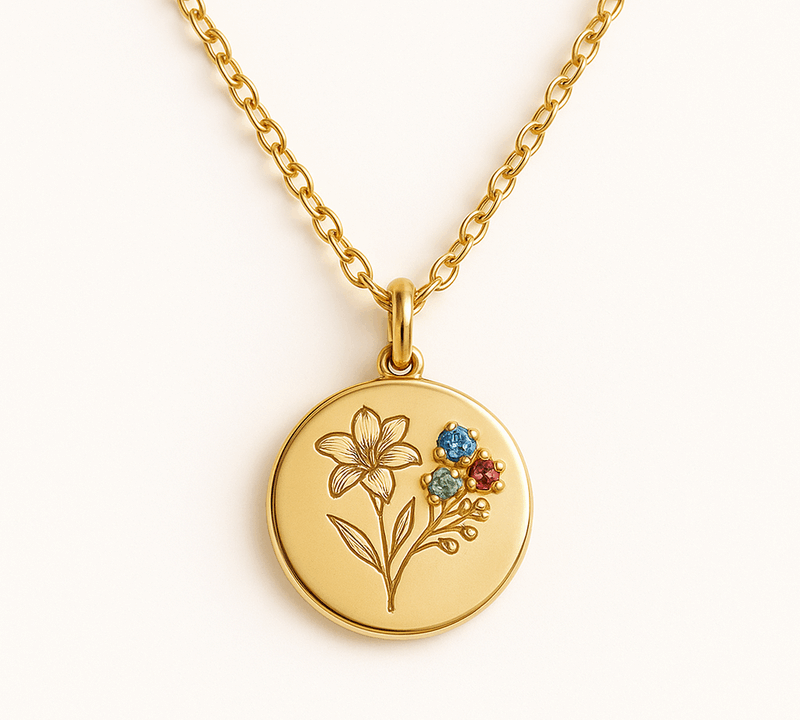 Maximize Your Jewelry Brand's Potential with Custom Birth Month Flower Charm Necklaces & Personalized Gold Birthstone Jewelry