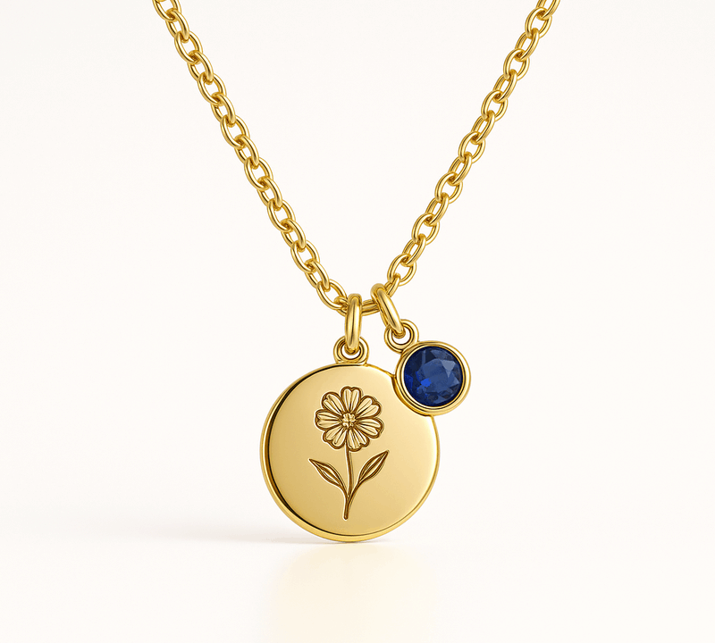 How a Custom Birth Month Flower Necklace and Birthstone Gold Charm Necklace Can Boost Your Jewelry Brand's Growth