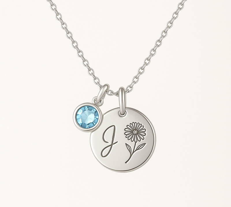Custom Birth Month Flower Charm Necklace: A Perfect Blend of Personalization, Quality, and Durability for Jewelry Manufacturers