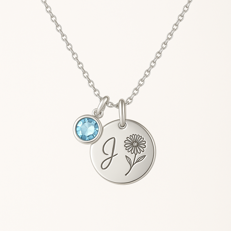 Custom Birth Month Flower Charm Necklace: A Perfect Blend of Personalization, Quality, and Durability for Jewelry Manufacturers