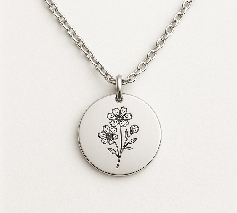 Boost Business Growth with Custom Birth Month Flower Necklace Manufacturing: Trendy, Durable, and Fully Personalized