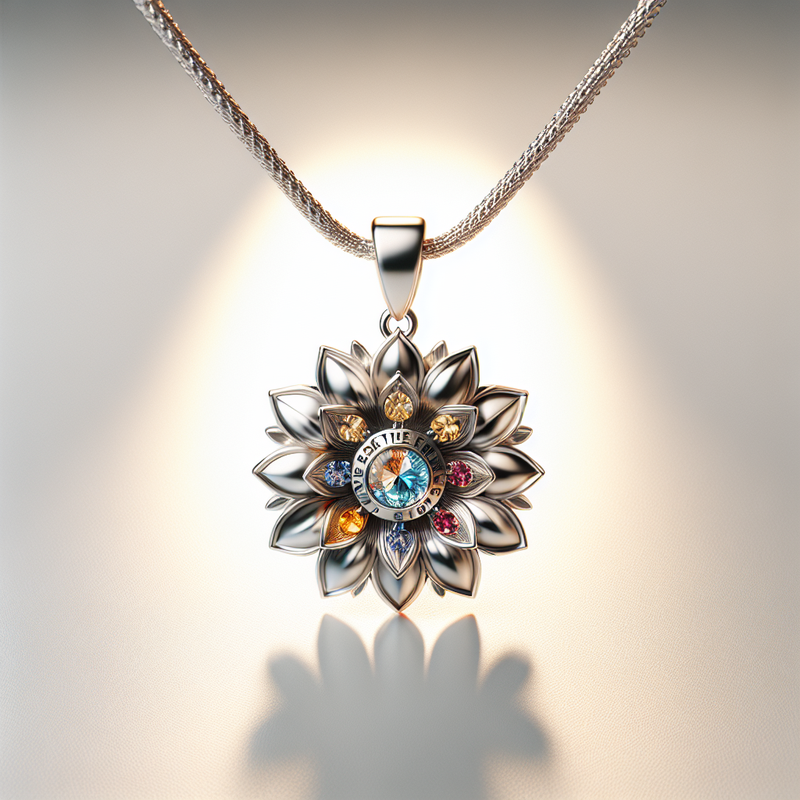 Boost Your Jewelry Brand with Custom Birthstone Flower Necklace Designs and Quality Manufacturing