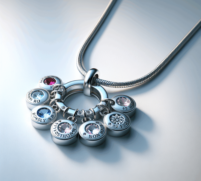 Custom Birthstone Charm Necklace: Maximize Your Brand with Personalized Jewelry Solutions